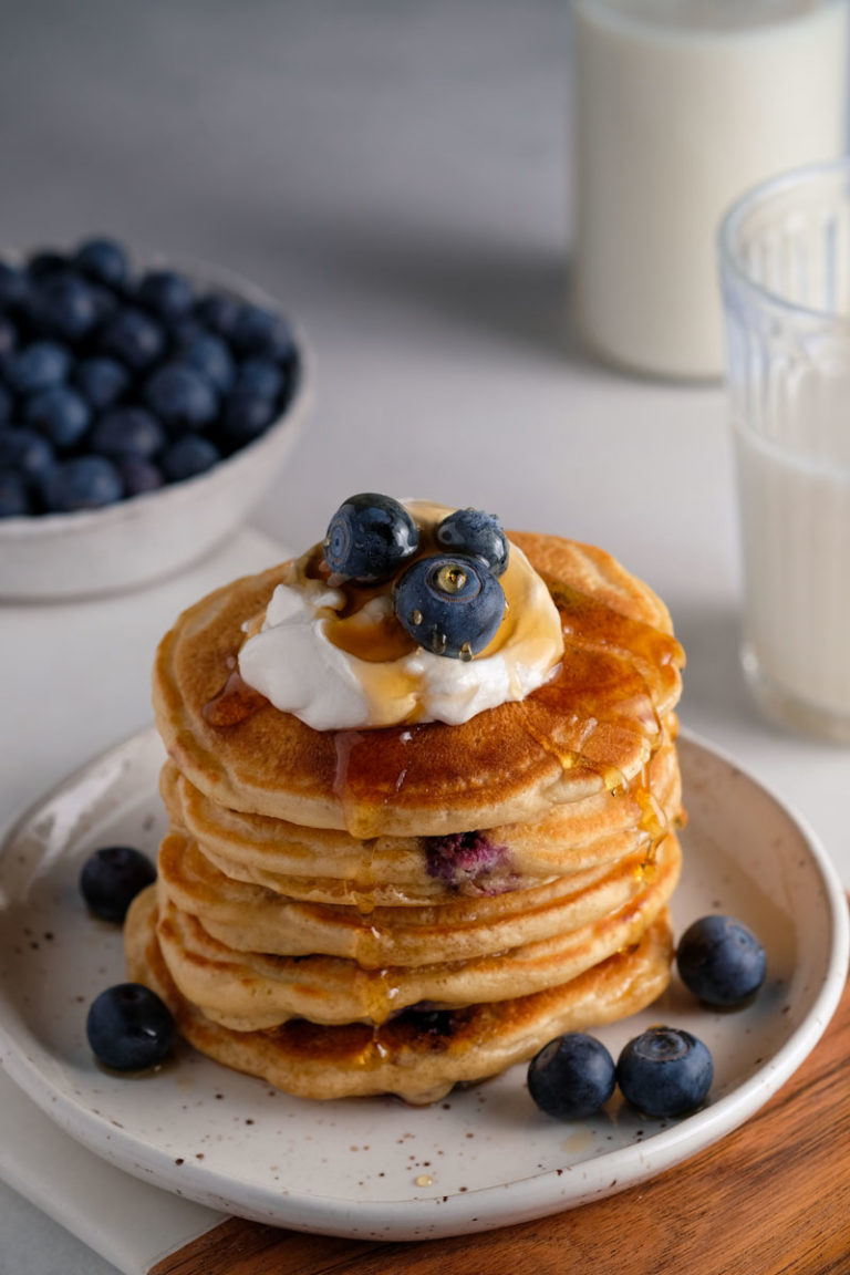 Spelt Blueberry Pancakes | Hockley Valley Whole Foods